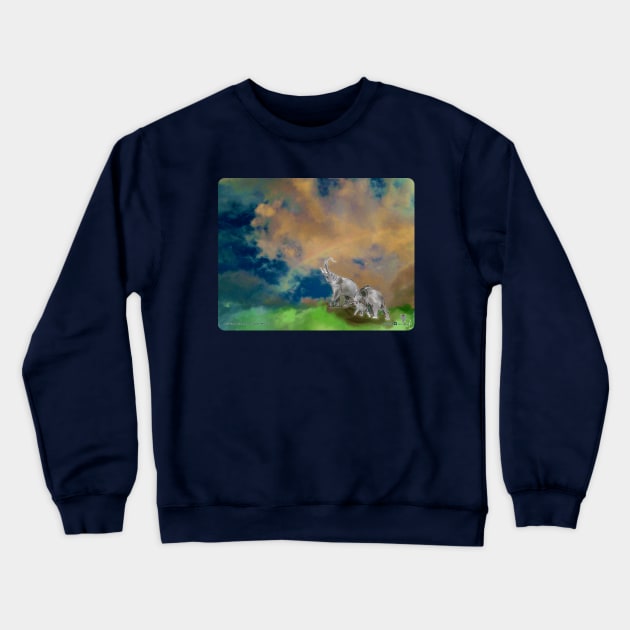 After the Bad Rain (MKJ for IFAW '18) Crewneck Sweatshirt by MYLESKennedyJUNKIES1